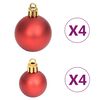 vidaXL 70-delige Kerstballenset goud en rood
