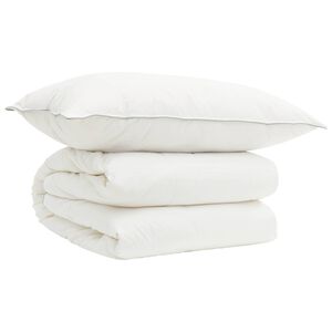 vidaXL Dekbed en Kussen Set 2 st 135x200 cm 4 seizoenen 200+300 GSM