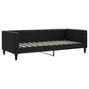 vidaXL Slaapbank 90x200 cm stof zwart