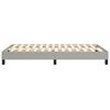 vidaXL Boxspring bed 120x200 cm stof lichtgrijs