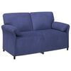 vidaXL 2-Zits Sofa Politieblauw 158 x 83 x 95 cm Fluweel