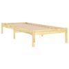 vidaXL Bedframe massief hout 75x190 cm