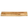 vidaXL Tafelblad met natuurlijke rand 90x40x2,5 cm massief mangohout