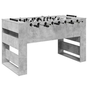 vidaXL Honkbaltafel Beton Grijs 146,5 x 74 x 85 cm Bewerkt hout
