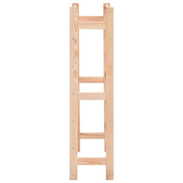 vidaXL Wijnrek voor 42 flessen grenenhout