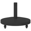 vidaXL Parasolvoet Zwart 48 x 48 x 32 cm