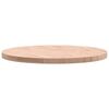vidaXL Tafelblad rond &Oslash;80x4 cm massief beukenhout