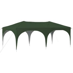 vidaXL Pop-up partytent 575 x 288 x 245 cm Groen Oxford Stof