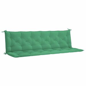 vidaXL Tuinbankkussen 200x(50+50)x7 cm oxford stof groen