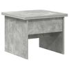 vidaXL Salontafel Beton Grijs 55 x 54,5 x 45 cm Bewerkt hout