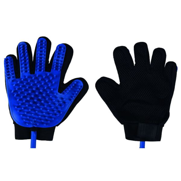 FLAMINGO Schoonmaakhandschoen met slang blauw en zwart