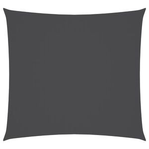 vidaXL Zonnescherm vierkant 5x5 m oxford stof antracietkleurig