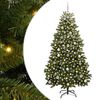 vidaXL Kunstmatige Inklapbare Kerstboom Groen 180 cm PVC en staal