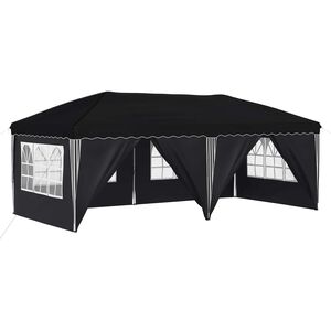 vidaXL Pop-up Feesttent 575 x 288 x 245 cm Antracietkleurig