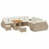 vidaXL Tuin Sofa Set 13 st 13-Aantal zitplaatsen beige en cr&egrave;mekleurig