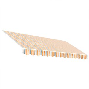 vidaXL Vervangingsdoek voor luifel 350x250 cm polyester meerkleurig