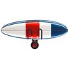 vidaXL SUP trolley voor surfplank 45 kg aluminium