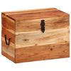 vidaXL Opbergbox 39x28x31 cm massief acaciahout