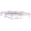 vidaXL Bedframe massief grenenhout honingbruin 120x200 cm