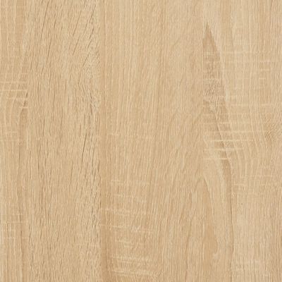 vidaXL Boekenkast 4-laags 35x30x138,5 cm bewerkt hout sonoma eiken