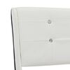vidaXL Bedframe zonder matras 135x190 cm kunstleer wit