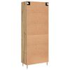 vidaXL Highboard artisanaal eikenkleurig 69,5 x 34 x 180 cm