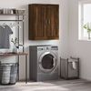 vidaXL Wandkast 69,5x34x90 cm bewerkt hout bruin eikenkleur