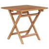 vidaXL Tuintafel inklapbaar 45x45x45 cm massief teakhout