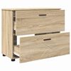 vidaXL Badkamer Kast met lade Sonoma Eiken 76,5 x 35 x 64 cm