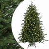 vidaXL Kunstmatige Inklapbare Kerstboom 150 cm 150 LED's Warmwit
