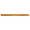 vidaXL Tafelblad met natuurlijke rand 160x30x2,5 cm massief mangohout
