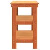 vidaXL Werkbank Wasbruin 78,5 x 50 x 80 cm Massief grenenhout