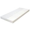 vidaXL Matras 7 Zone 10 cm PU-schuim H2 H3 120x200 cm