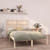 vidaXL Bedframe massief hout 120x200 cm