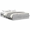 vidaXL Bedframe grijs sonoma eikenkleurig 140x200 cm