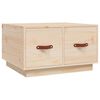 vidaXL Salontafel 60x53x35 cm massief grenenhout