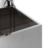 vidaXL Buitenopslagdoos Zilver 100 x 50,5 x 50 cm Staal