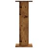 vidaXL Speakerstandaards 2 st 30x30x80 cm bewerkt hout oud houtkleurig