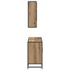 vidaXL Badkamermeubelset met plank 2 pcs Artisan Eiken Bewerkt hout