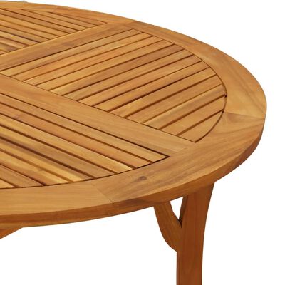 vidaXL Tuintafel Ø 110 cm massief acaciahout