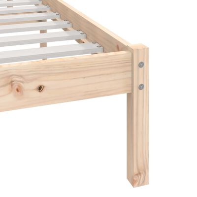 vidaXL Bedframe massief grenenhout 180x200 cm