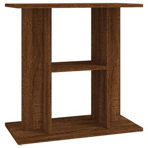 vidaXL Aquariumstandaard 60x30x60 cm bewerkt hout bruin eikenkleur