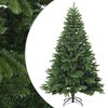 vidaXL Kunstmatige Inklapbare Kerstboom Groen 210 cm PVC, PE en staal
