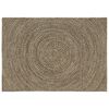 vidaXL Vloerkleden Naturel en Zwart 140 x 200 cm Jute