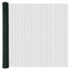 vidaXL Hecke met palen Groen 1.5 x 100 m PVC-gecoat staal
