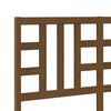 vidaXL Hoofdbord 156x4x100 cm massief grenenhout honingbruin