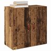vidaXL Wandkast Wandgemonteerd Oud hout 60 x 31 x 60 cm Bewerkt hout