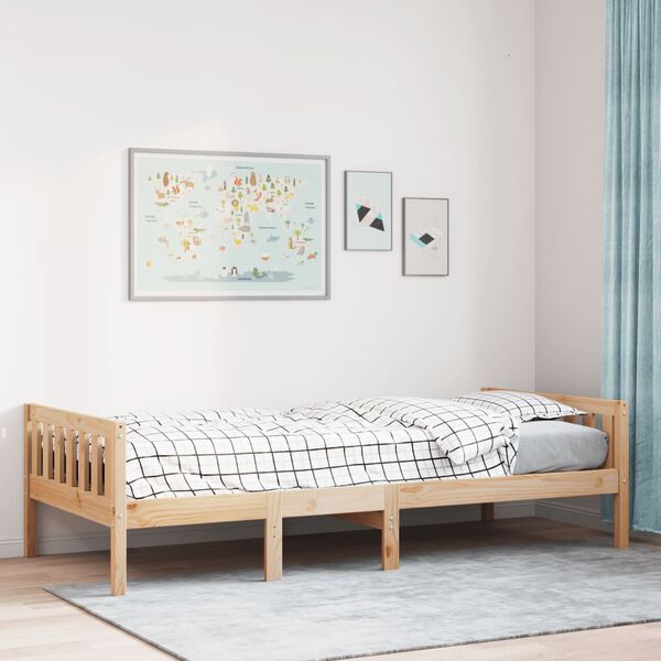 vidaXL Kinderbed zonder matras massief grenenhout 90x200 cm