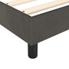vidaXL Boxspring bed 80x200 cm fluweel donkergrijs