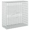 vidaXL Gabion met 3,5 mm Draad en 5x2,5 cm Gaas 50x20x50 cm